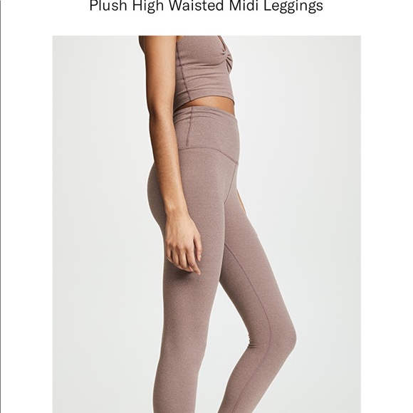 Beyond Yoga Pants - BEYOND YOGA: Plush high waisted midi leggings